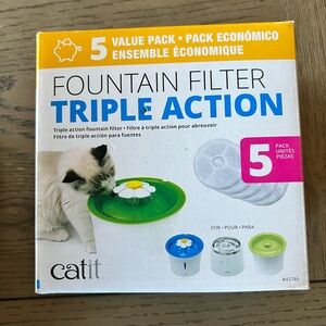 Catit Triple Action Fountain Filters